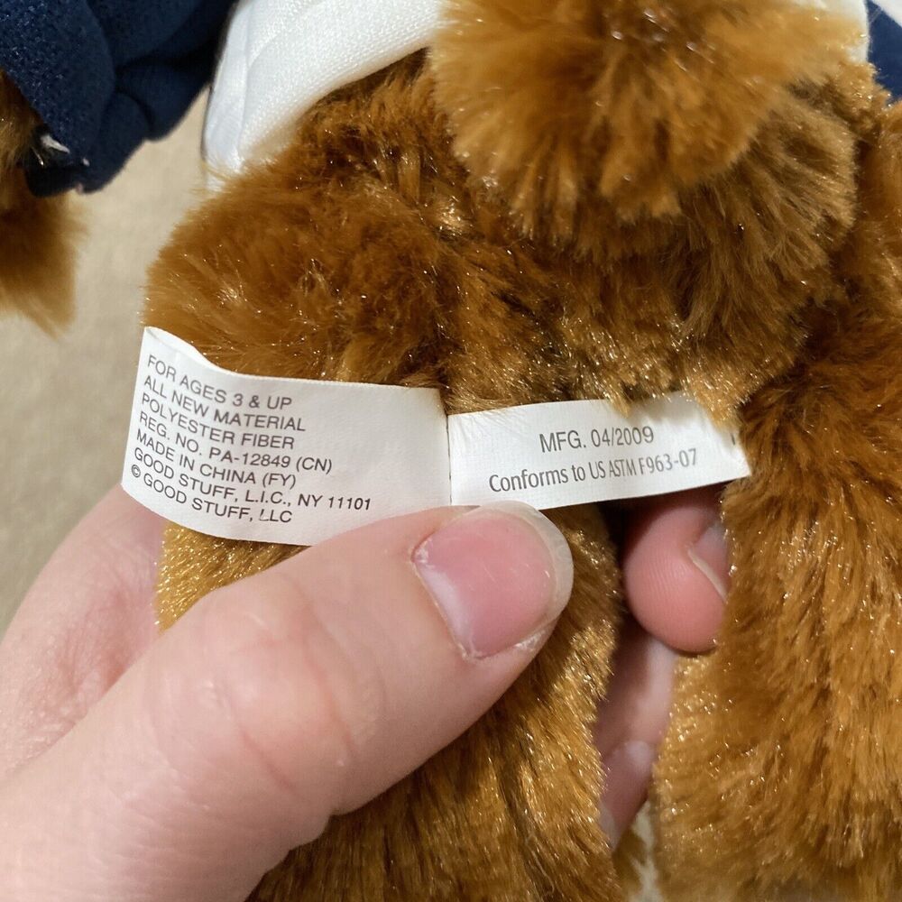 Minnesota Twins Good Stuff Plush Puppy Dog with Hoodie 2009 With tags - Picture 9 of 11